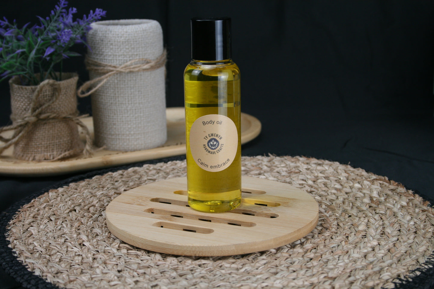 Calm Embrace Body Oil – Serene Scent, Soulful Hydration