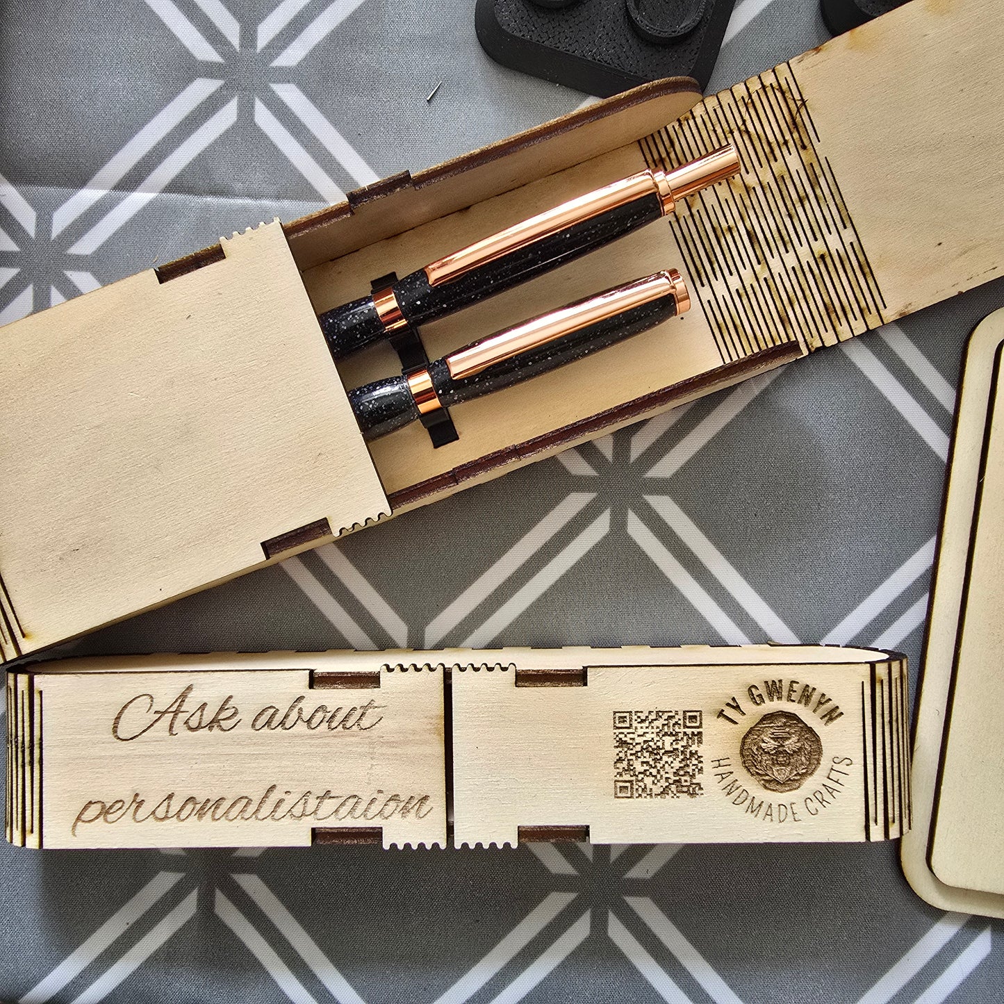 Laser-Cut Plywood Pen Case – Where Craft Meets Protection