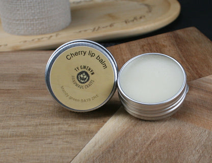 Handcrafted Cherry Lip Balm – A Kiss of Nature