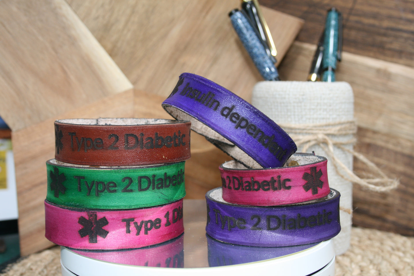 Customised Leather Bracelet