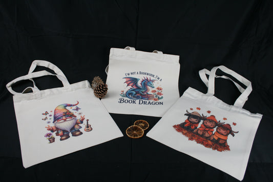 Book-Sized Tote Bags – Small in Size, Big on Personality