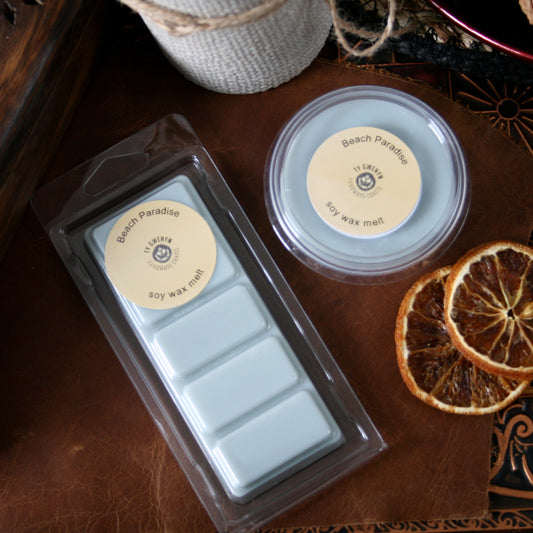 Beach Paradise Wax Melts – Your Escape in Every pack