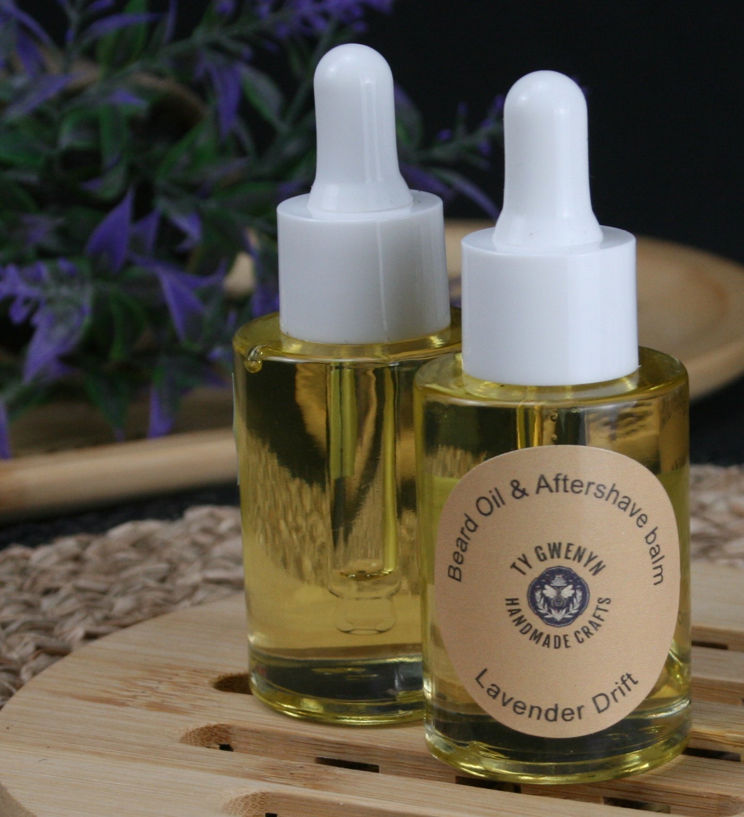 Lavender Drift Beard Oil & Aftershave balm