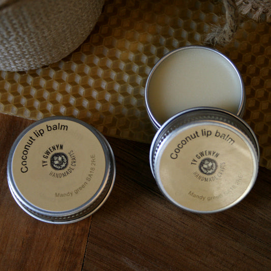Handcrafted Coconut Lip Balm – Island Softness in Every Swipe