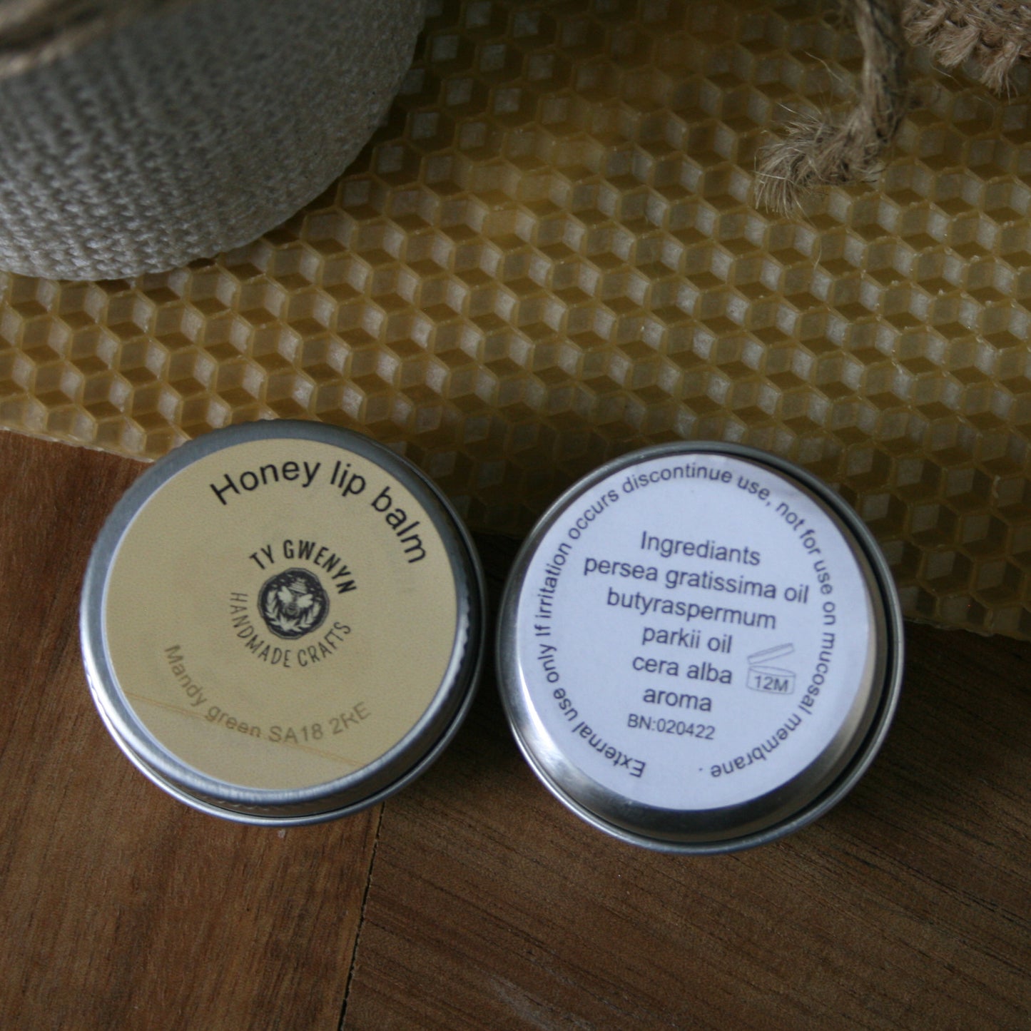 Handcrafted Honey Lip Balm – Nature’s Nectar for Your Lips