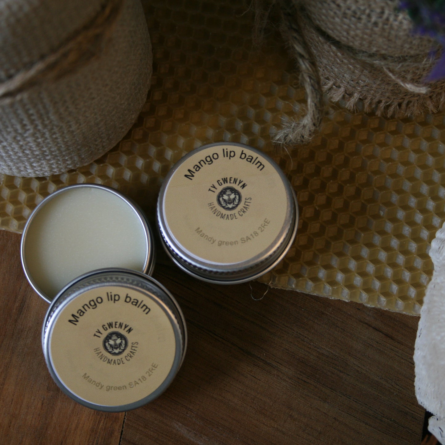 Mango Lip Balm by Ty Gwenyn Made by nature. Crafted with heart.