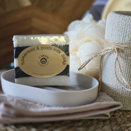 Spearmint and Goats milk Soap